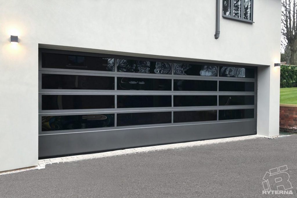 portes de garages sectionnelles avec Aluver à Saint-Barthélémy